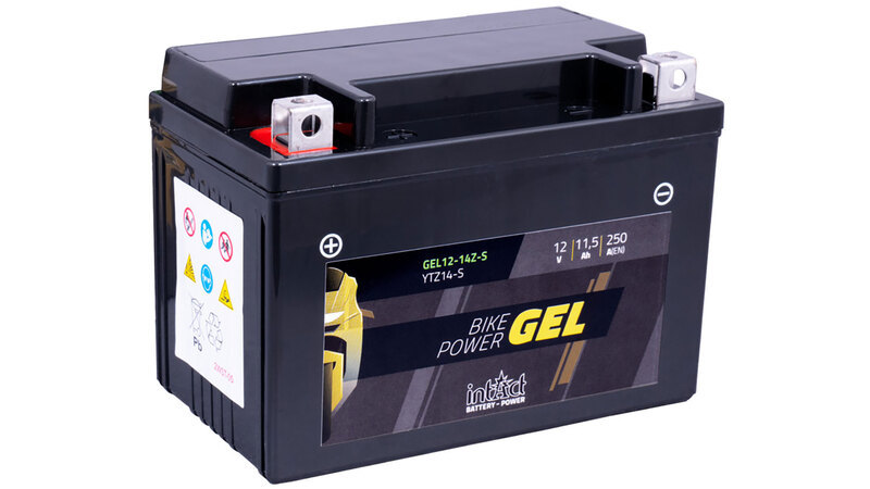INTACT Batteria di alimentazione per bici GEL YTZ14-S