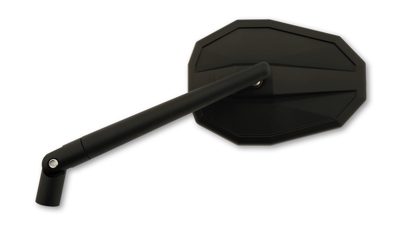 HIGHSIDER Rétroviseur de carénage smart Straight - noir