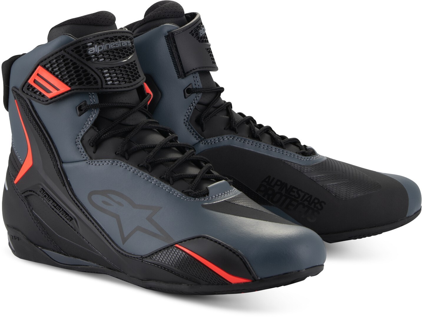 Alpinestars Faster-4 Мотоциклетная обувь Черный/Серый/Красный 9 
