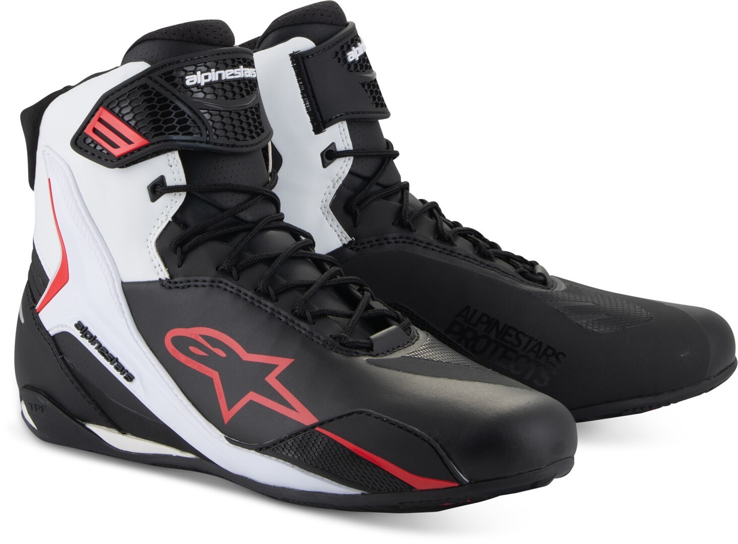 Alpinestars Faster-4 Мотоциклетная обувь Черный/Белый/Красный 13.5 