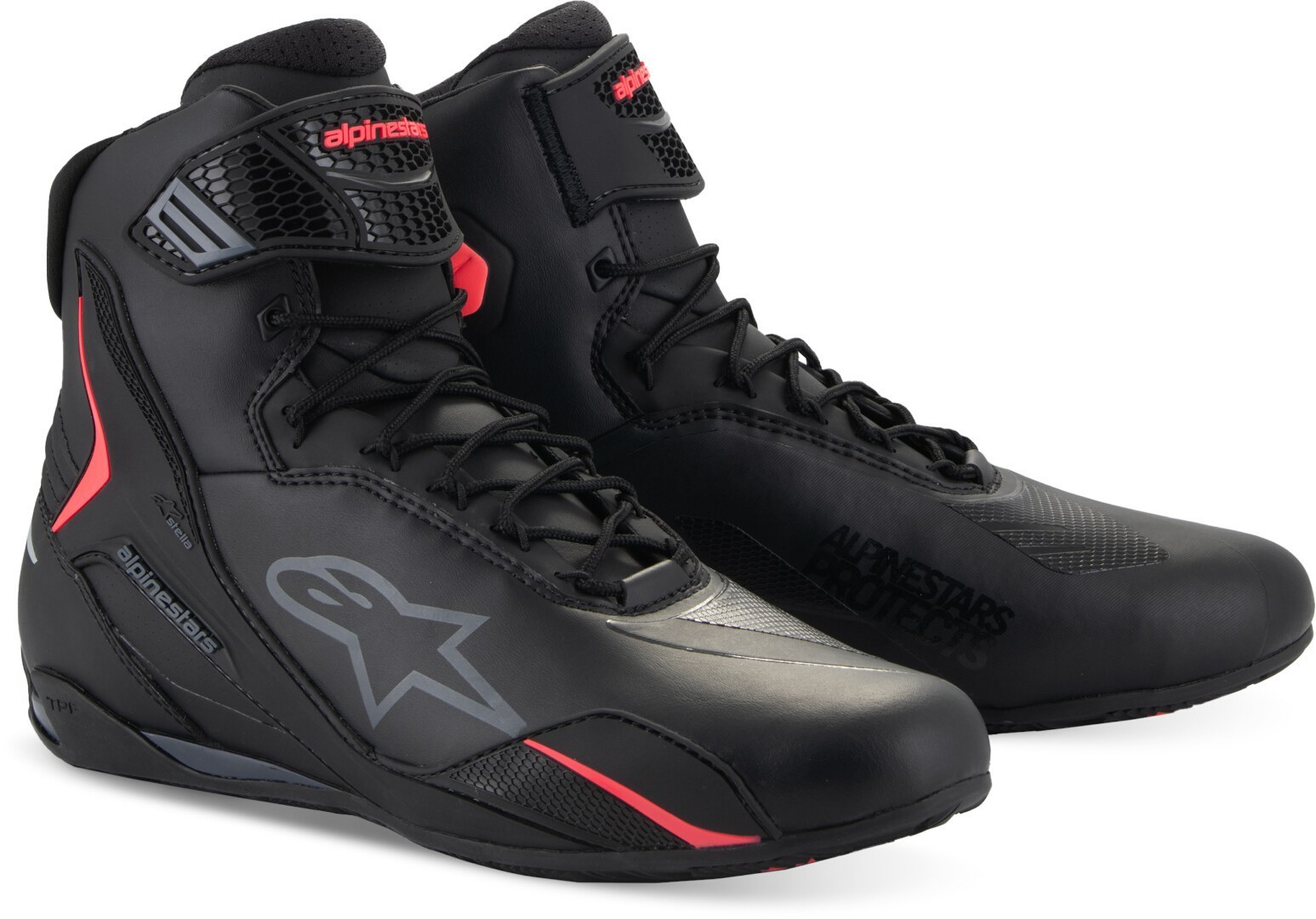 Alpinestars Stella Faster-4 Женская мотоциклетная обувь Черный/Розовый 6.5 