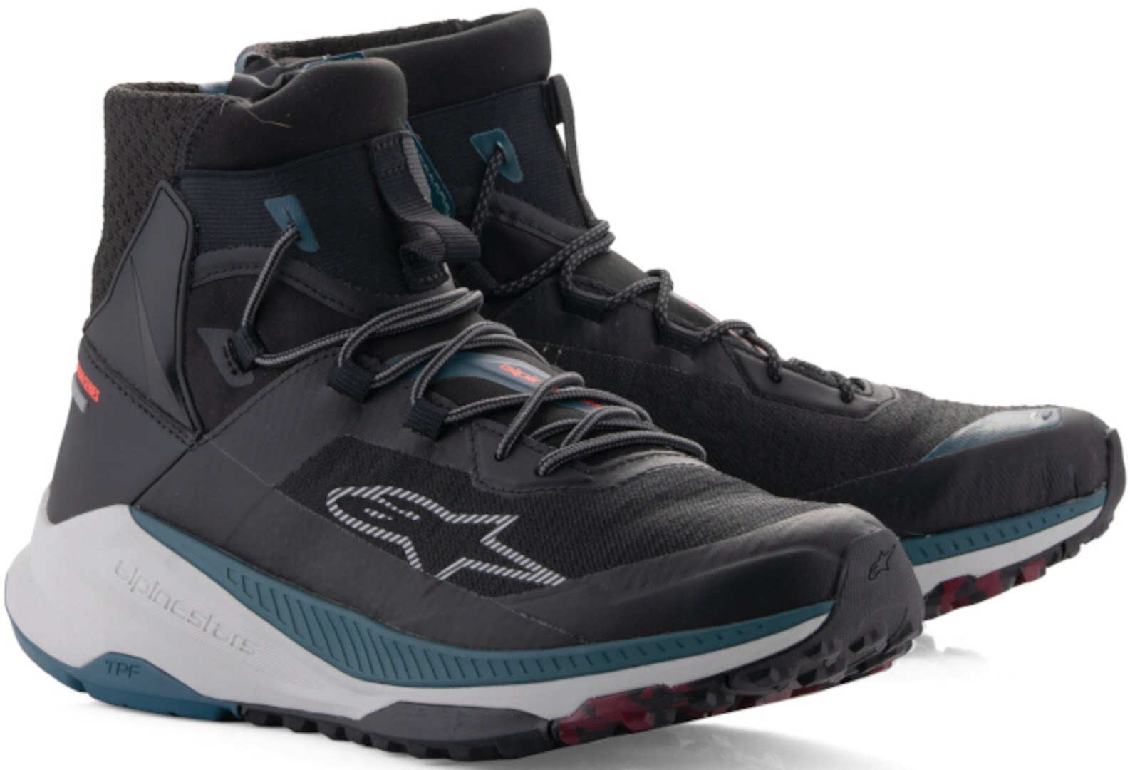 Alpinestars Speedforce XR Мотоциклетная обувь Черный/Синий/Бирюзовый 6.5 