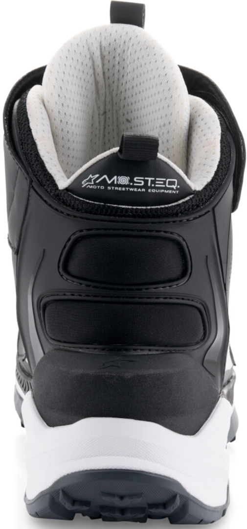Side view of Alpinestars Speedstreet Motorcycle Shoes, black-white, Size 42 for Men