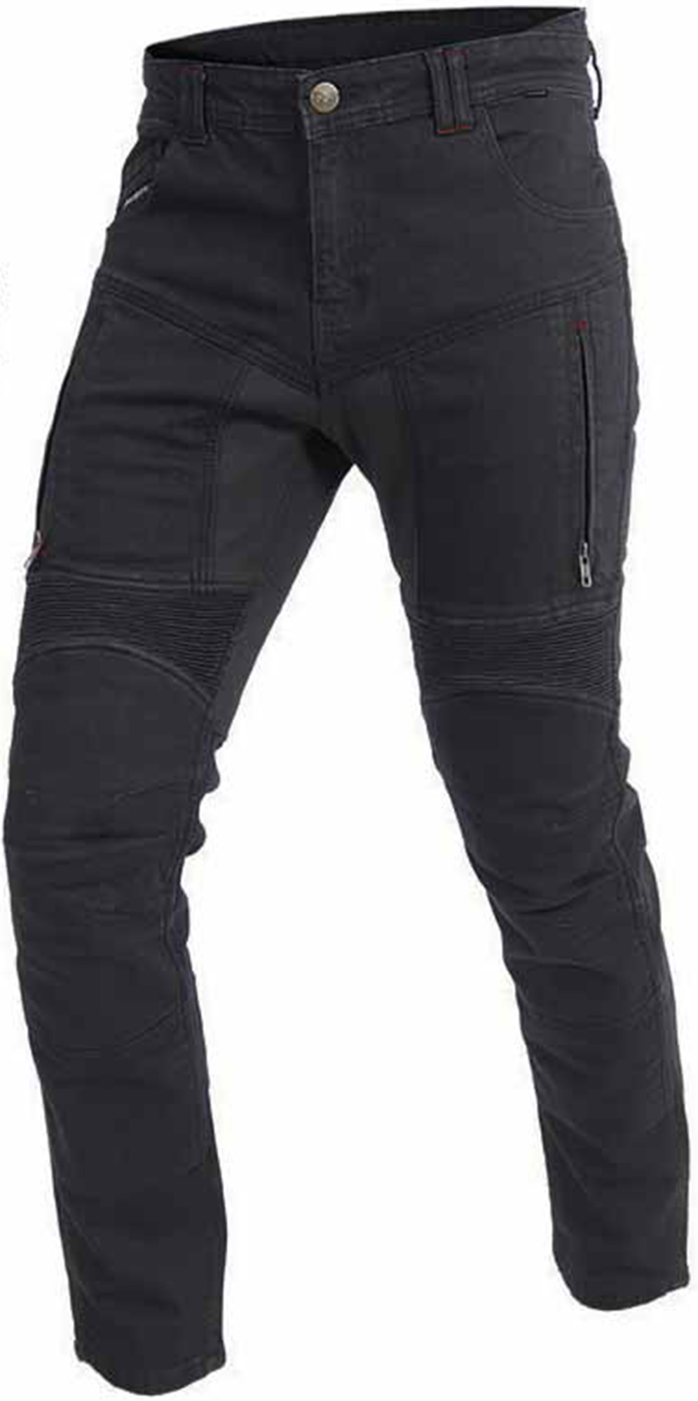 Trilobite Parado Doublelayer Slim Jeans de moto, noir, taille 32 34 pour Hommes