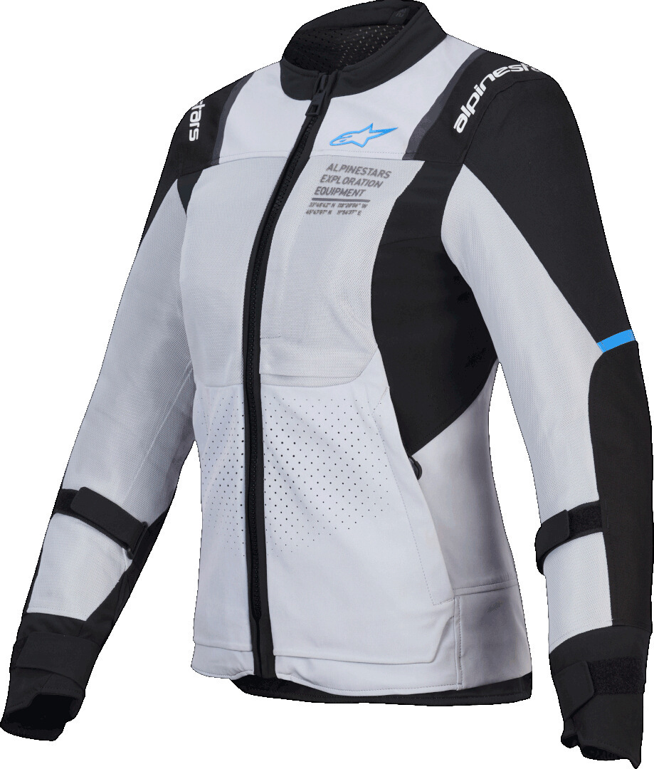 Alpinestars Stella ST-2 Air Женская мотоциклетная текстильная куртка Черный/Серый XS 