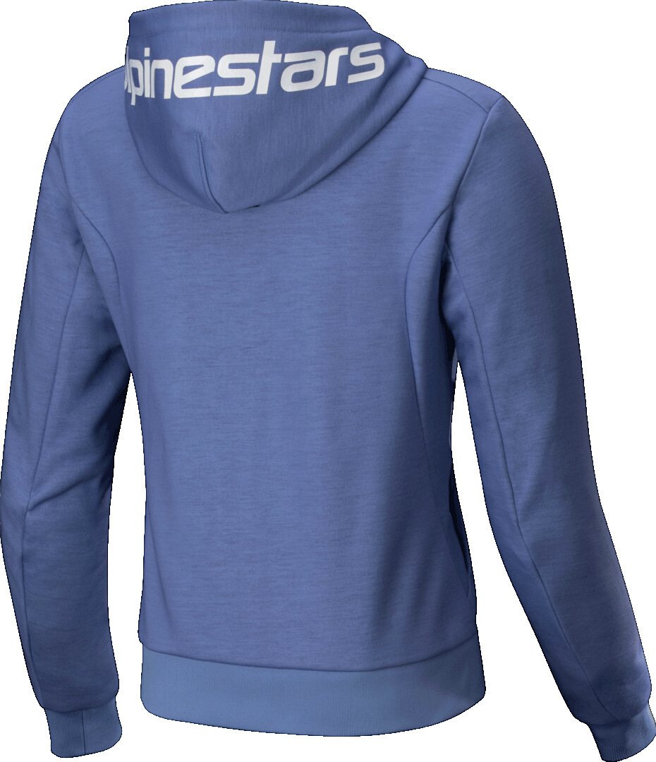 Felpa con cappuccio e zip Alpinestars Stella Chrome V2 Sport da donna per moto - Foto 7 di 7