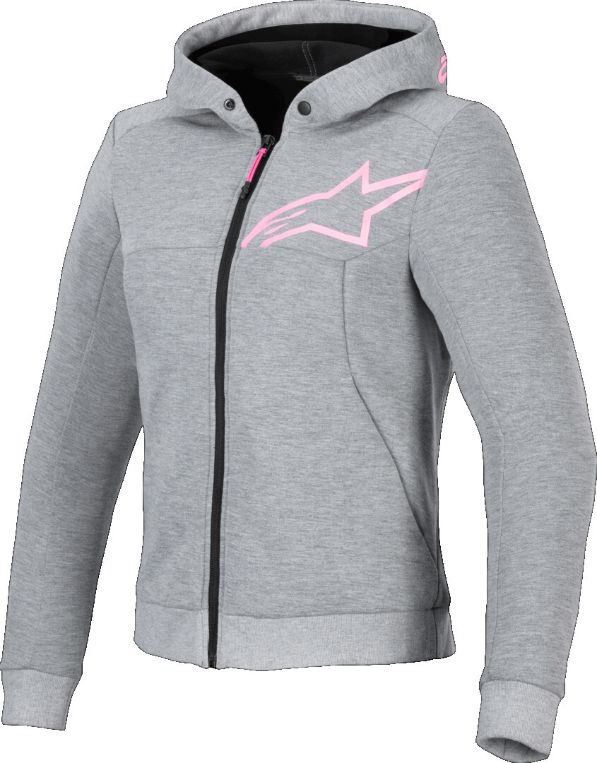 Alpinestars Stella Chrome V2 Sport Женская мотоциклетная толстовка с капюшоном на молнии
