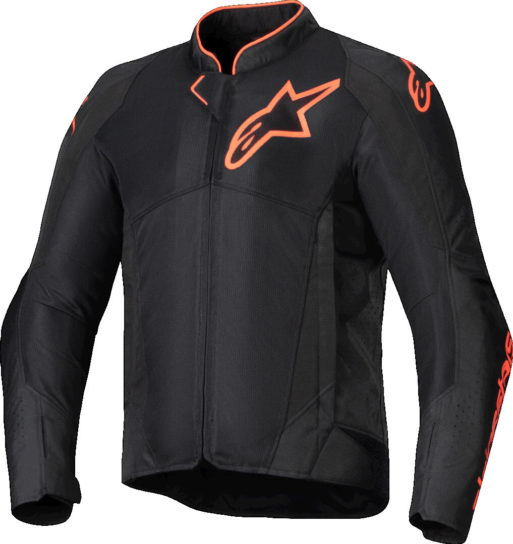 Alpinestars Viper Air V4 Мотоциклетная текстильная куртка Черный/Красный 3XL 