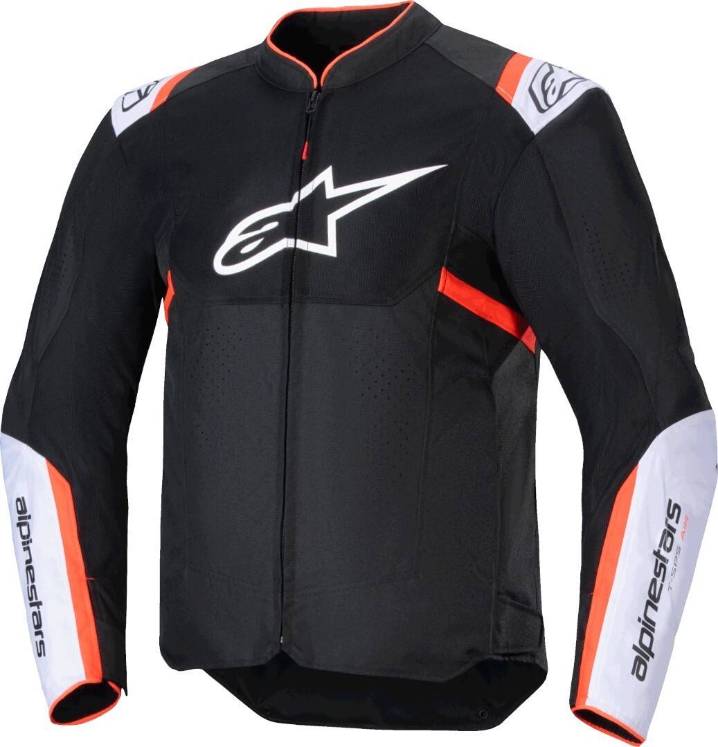 Alpinestars T-Sps Air V2 Мотоциклетная текстильная куртка Черный/Белый/Красный 4XL 