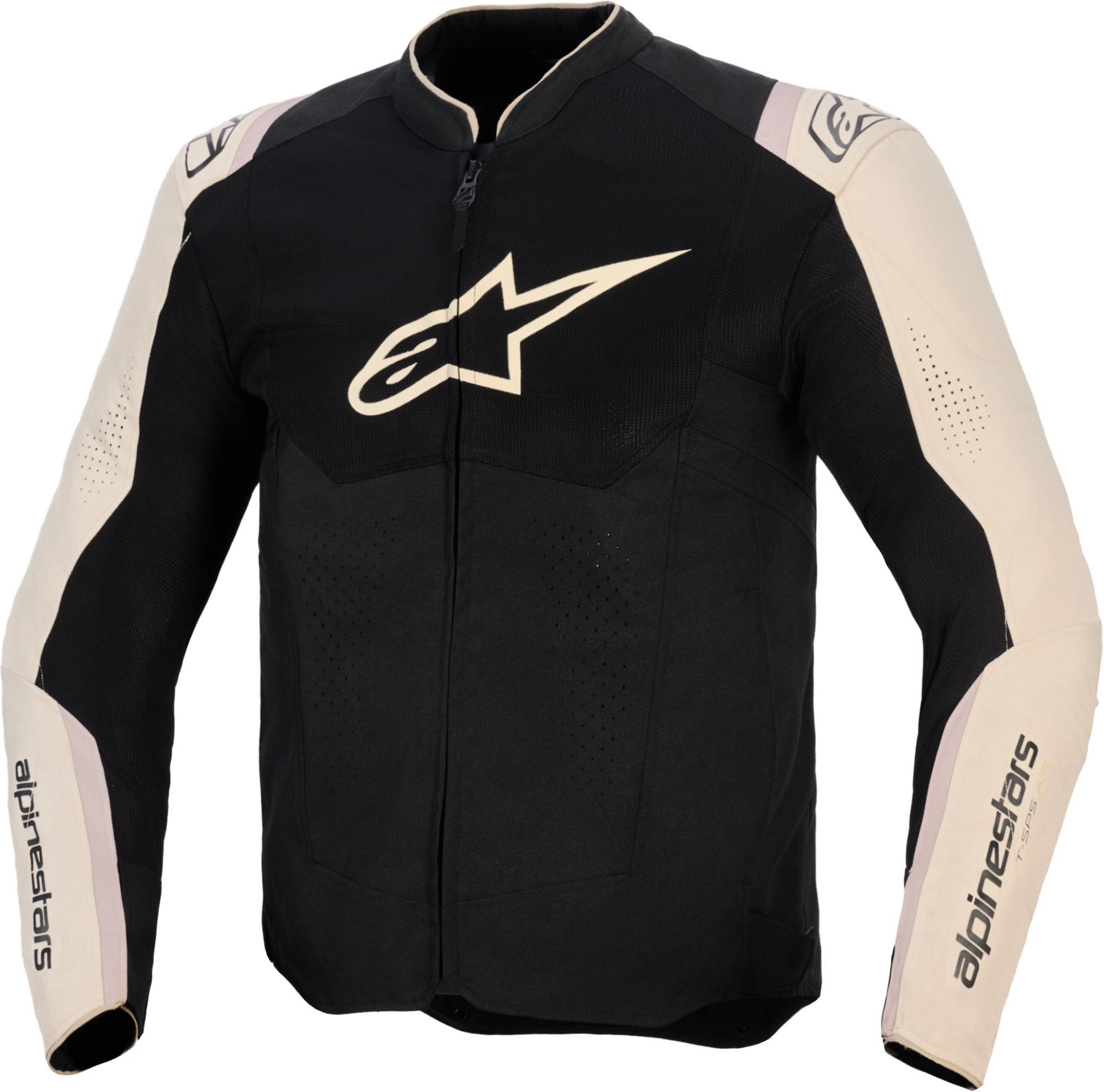 Alpinestars T-Sps Air V2 Мотоциклетная текстильная куртка Черный/Бежевый M 