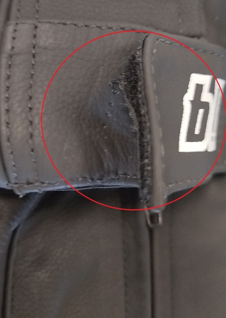 Bogotto Losail двухсекционный мотоциклетный кожаный костюм 2-й выбор