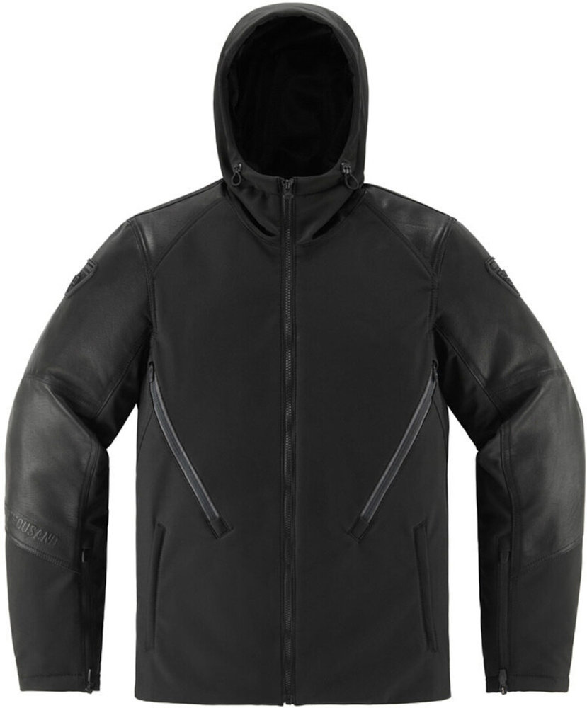 Icon Basehawk 2 Motorfiets Lederen / Textiel Jas