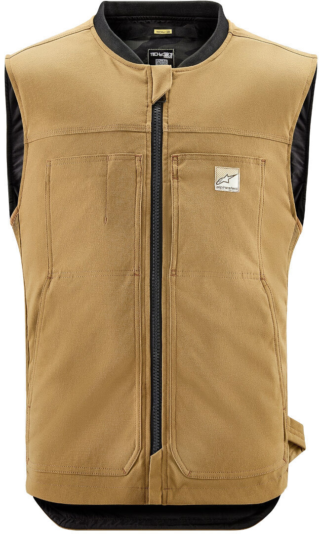 Alpinestars Tech-Air 3 V2 Canvas Airbag Vest, anthracite, Size S for Men-image-260095316