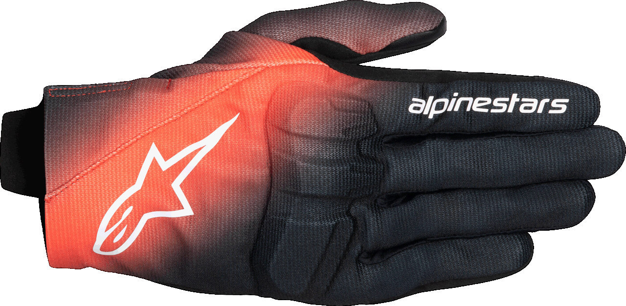 Alpinestars Reef V2 Мотоциклетные перчатки чёрный/неоново-красный 2XL 