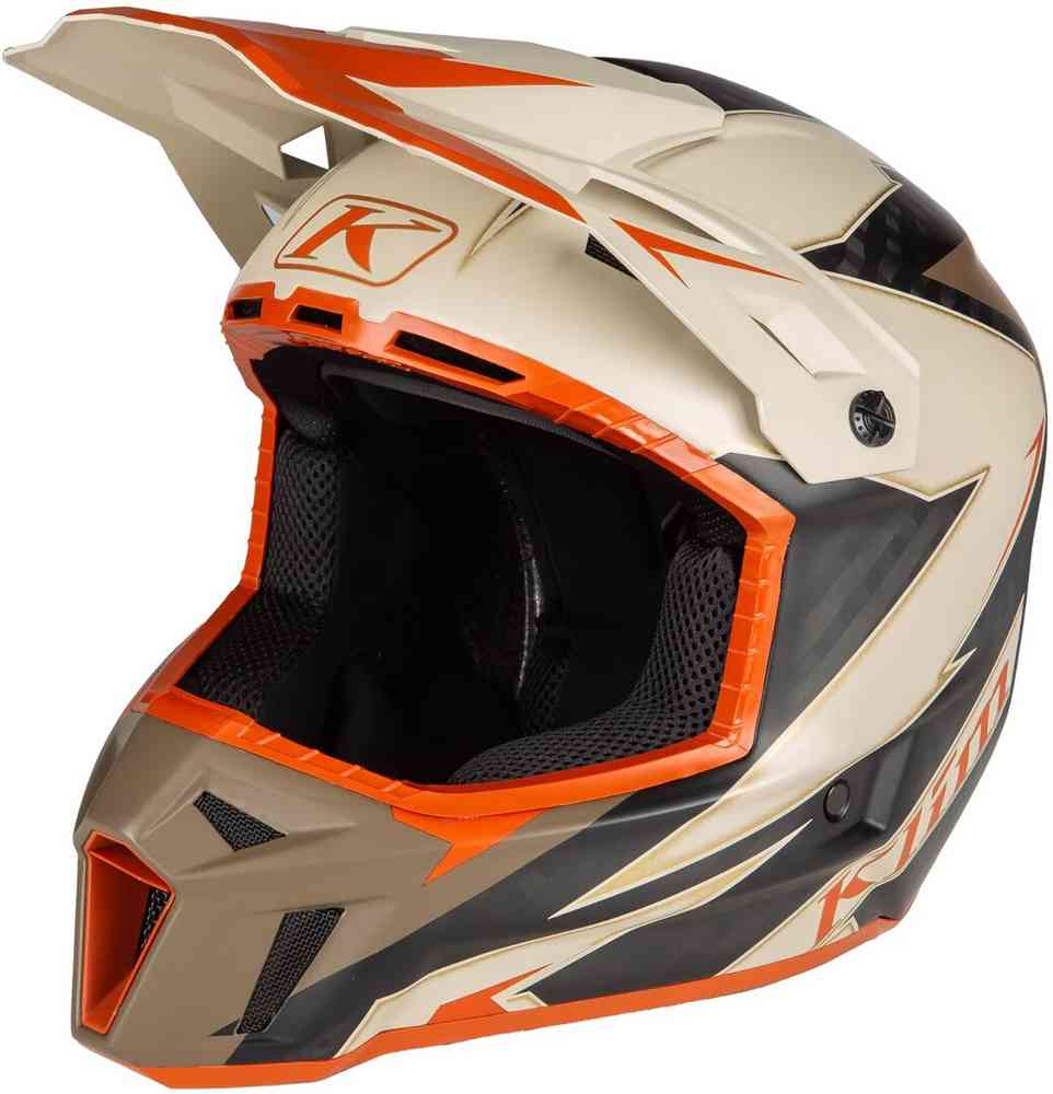 Klim F3 Lighting Carbon Шлем для мотокросса