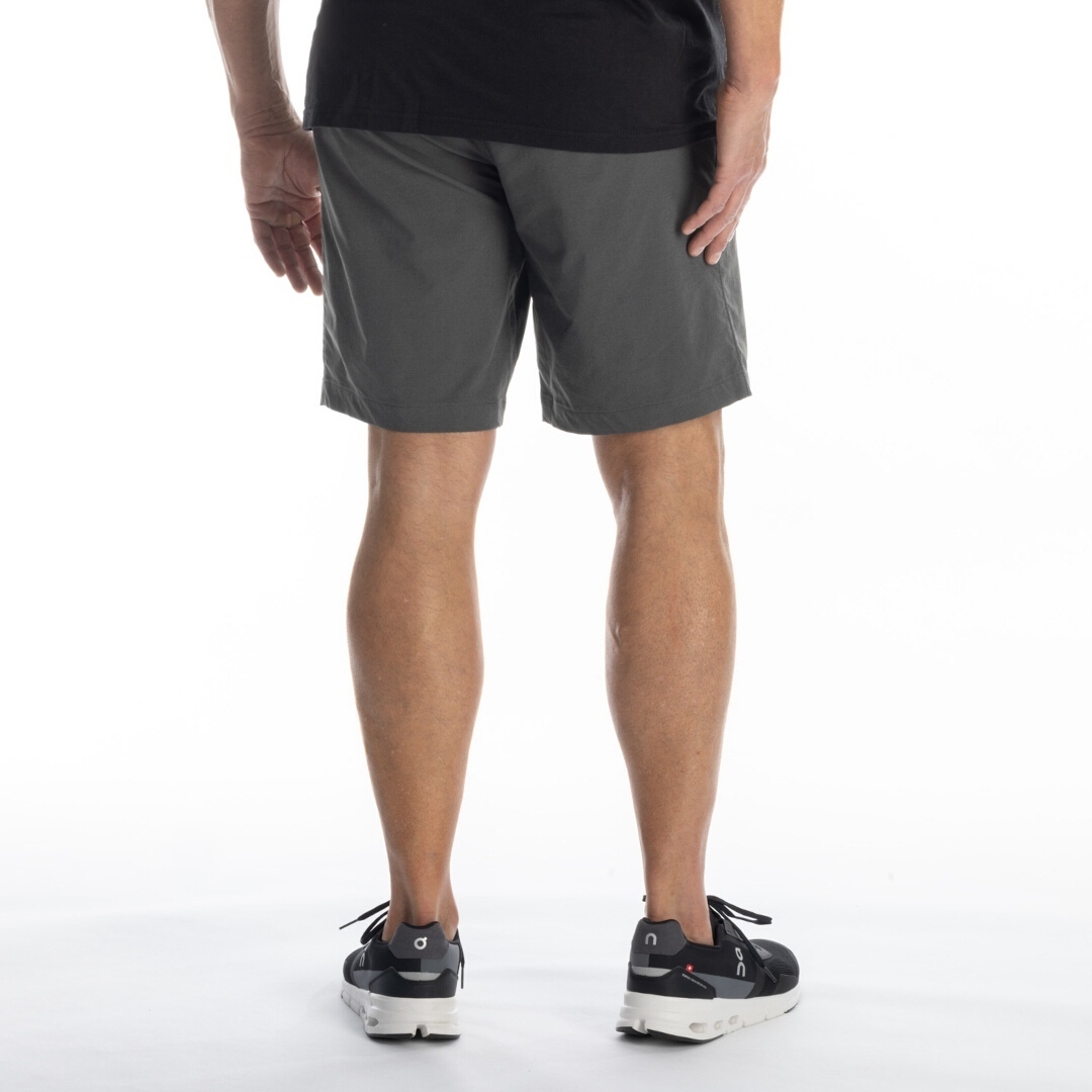 Side view of Klim Selkirk Shorts, grey, Size 36 for Men