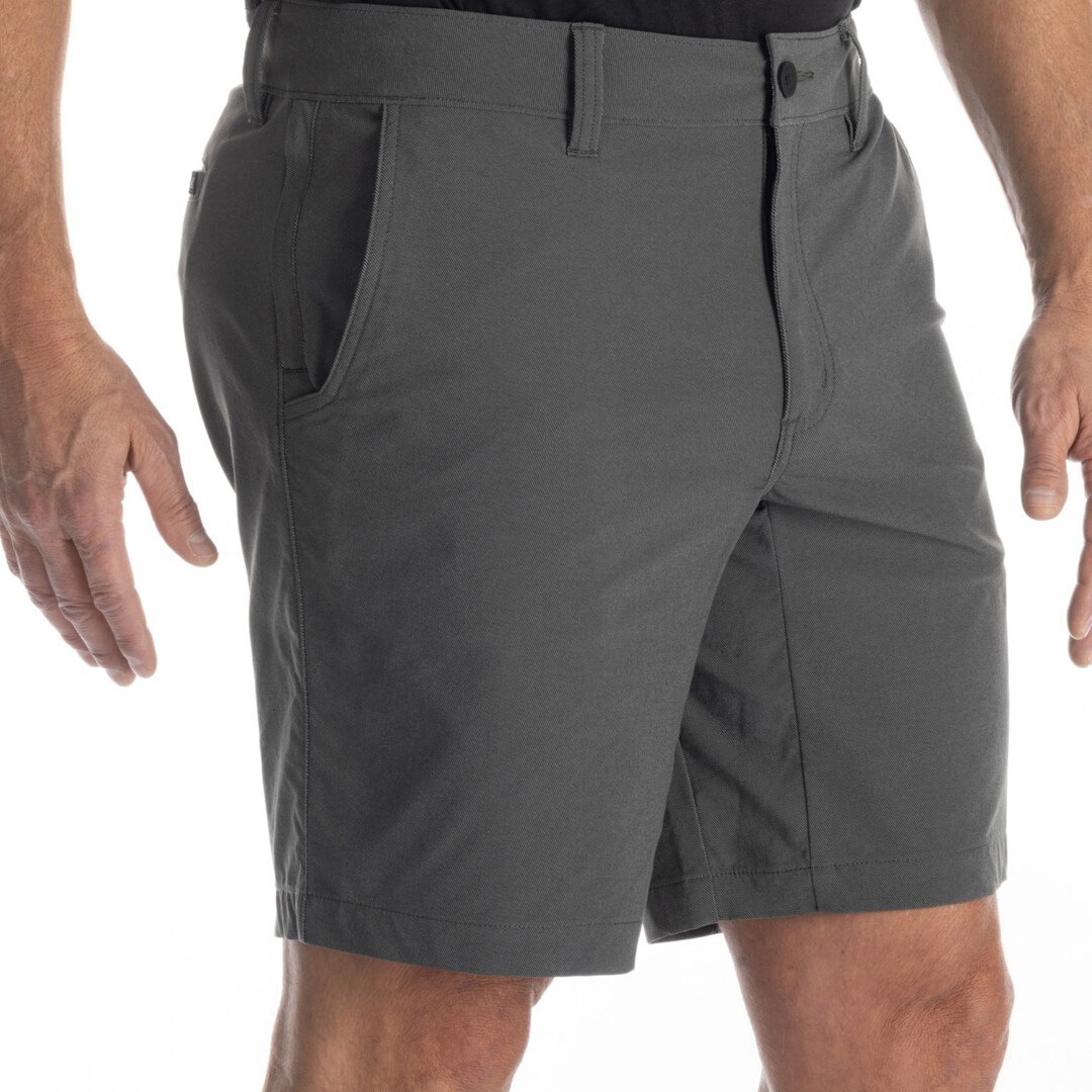 Side view of Klim Selkirk Shorts, grey, Size 36 for Men