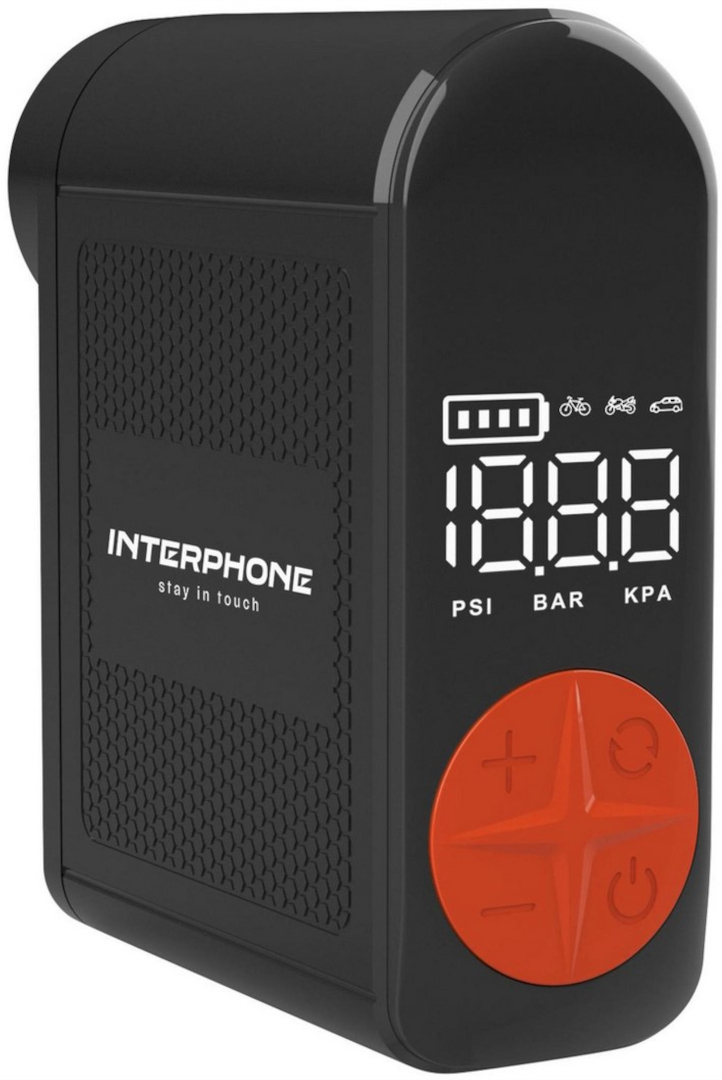 Interphone Air Pump Mini rechargeable Air Pump 3000 mAh, black-image-627963242