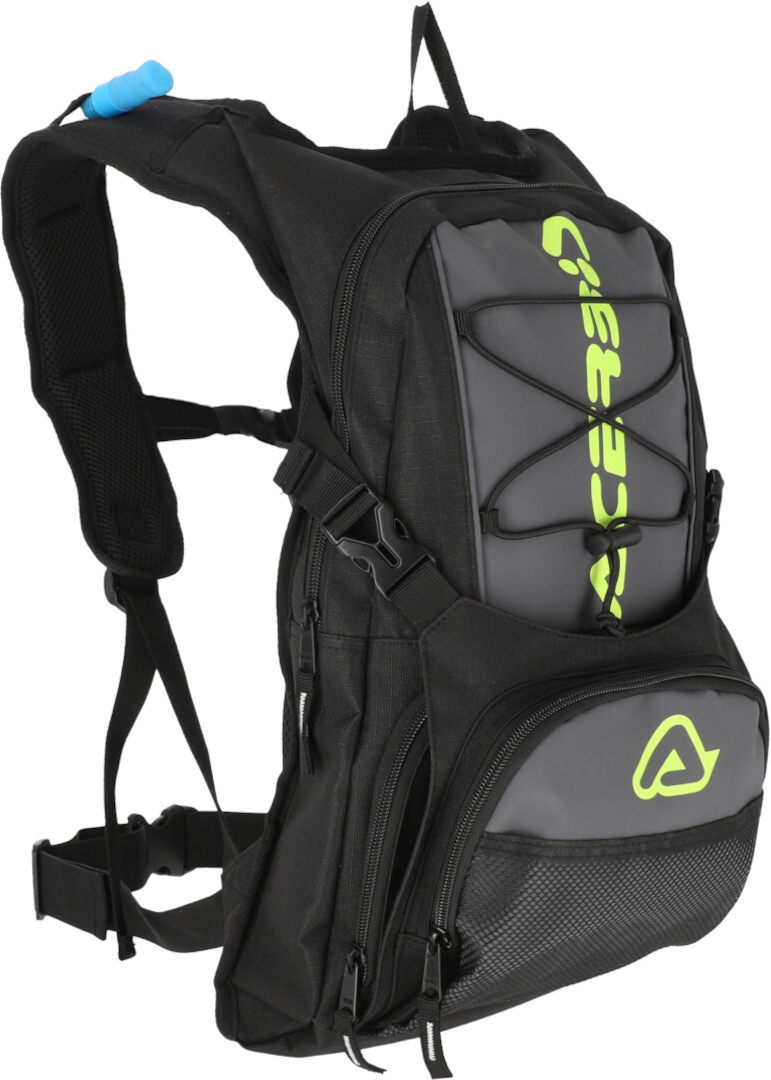 Acerbis H20 Logo 10L Рюкзак для гидратации Черный/серый 