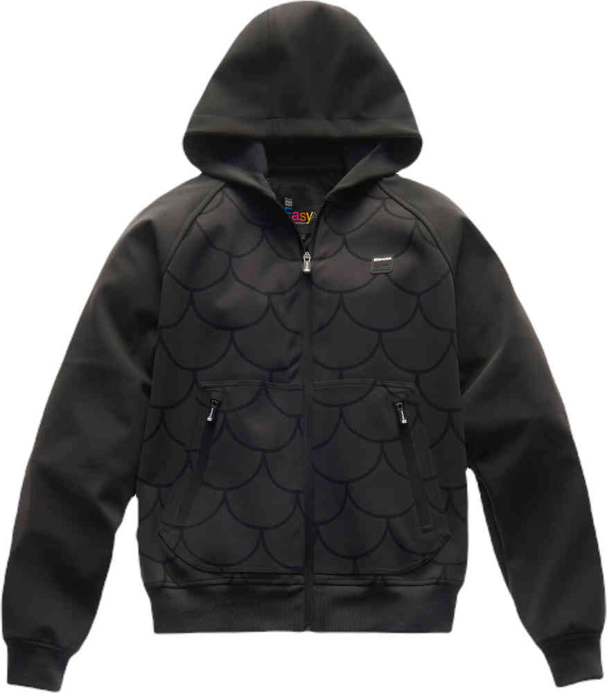 Blauer Easy Man Fish водонепроницаемая мотоциклетная толстовка с капюшоном на молнии