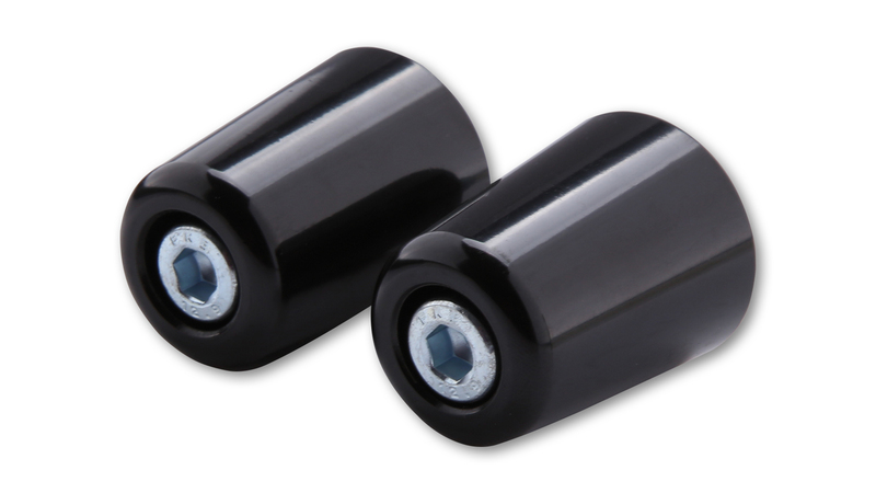 HIGHSIDER Embouts de guidon smart - différents modèles Kawasaki OEM - noir - la paire, argent