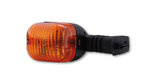 HIGHSIDER Smart Duc-Style Lamp Indicator Body Zwart / Lens Oranje (1st), Voor Links & Achter Rechts