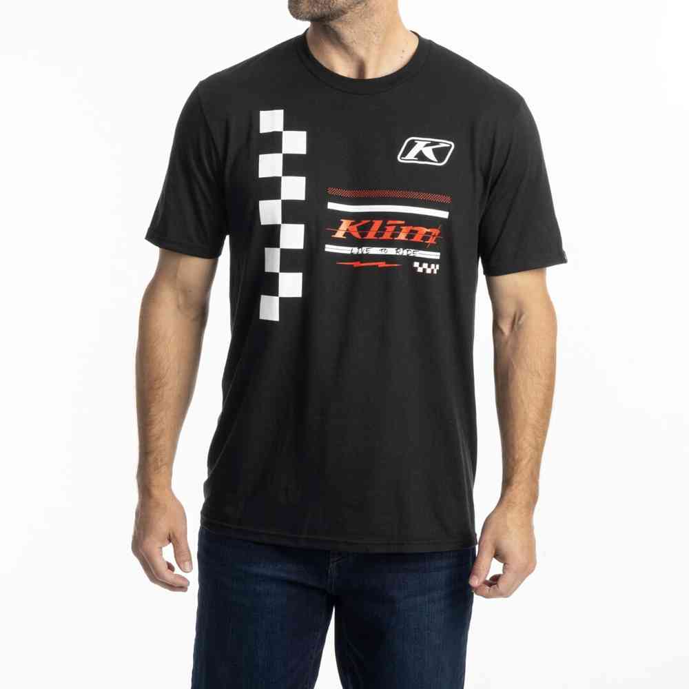 Klim Checkered Flag Tri-Blend Футболка