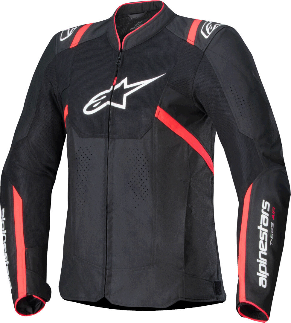 Alpinestars Women's Black Pink Stella T-Sps Air V2 Motorcycle Textile Jacket, Black-Pink, Size M For