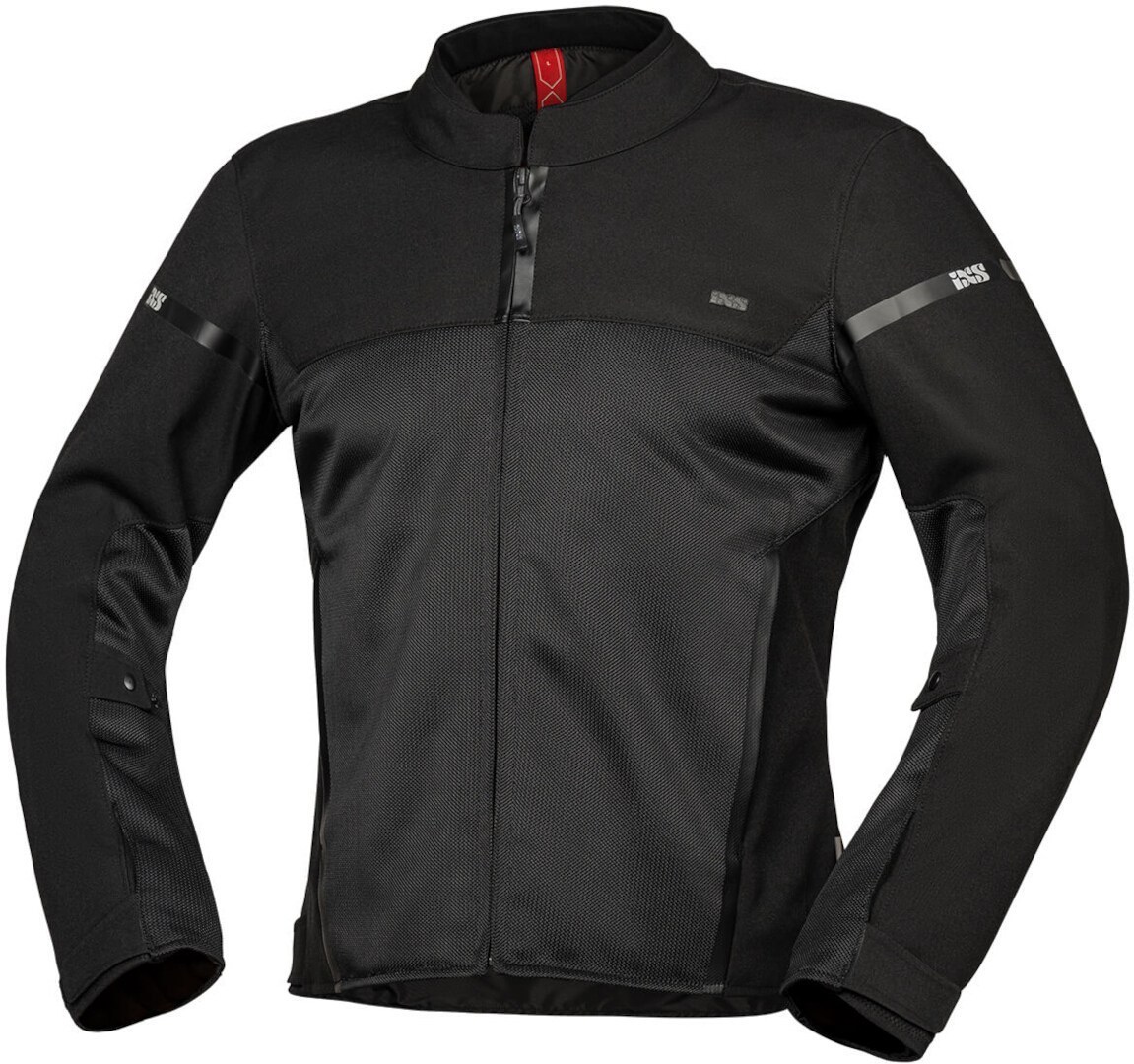 IXS Oxy-Air Mesh Мотоциклетная текстильная куртка Черный S 