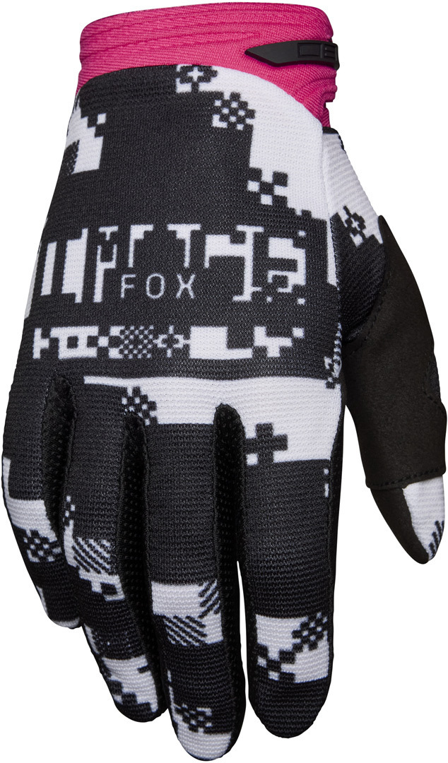 FOX 180 Digi Image Motocross Gloves, black-pink, Size XL for Men-image-914539761