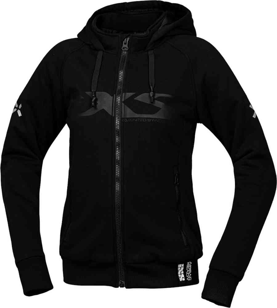IXS Rapid 1.0 Женская мотоциклетная толстовка с капюшоном на молнии
