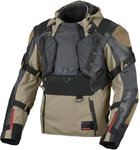 Macna Tryton NightEye wasserdichte Motorrad Leder-/Textiljacke