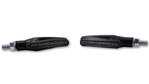 HIGHSIDER Cuerpo del indicador LED Smart Stix negro / lente transparente (par), delantero y trasero
