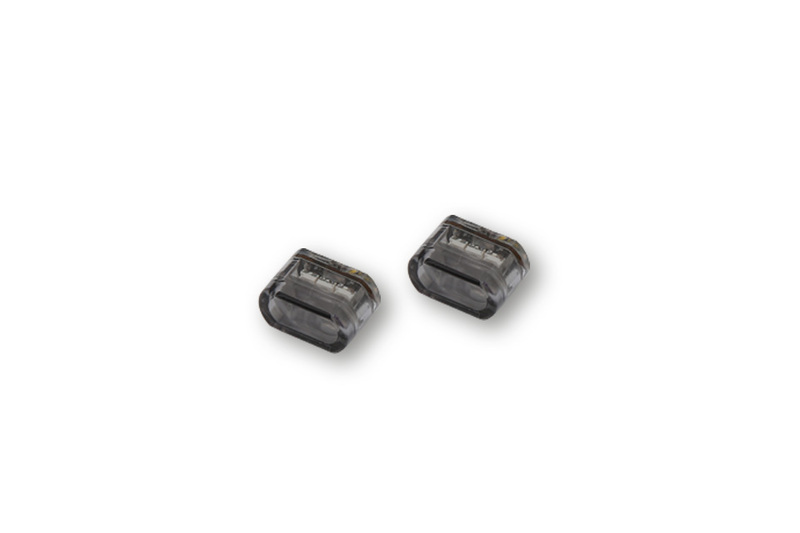 HIGHSIDER Smart Module-2 LED Indicator Module Lens Smoked (Pair), Rear