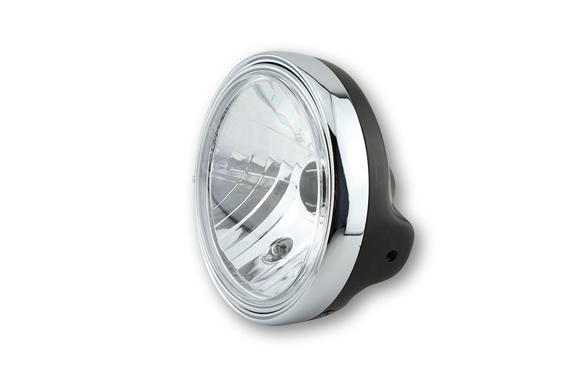 HIGHSIDER inteligentny 7-calowy reflektor LTD E-Approved (1 szt.), czarny