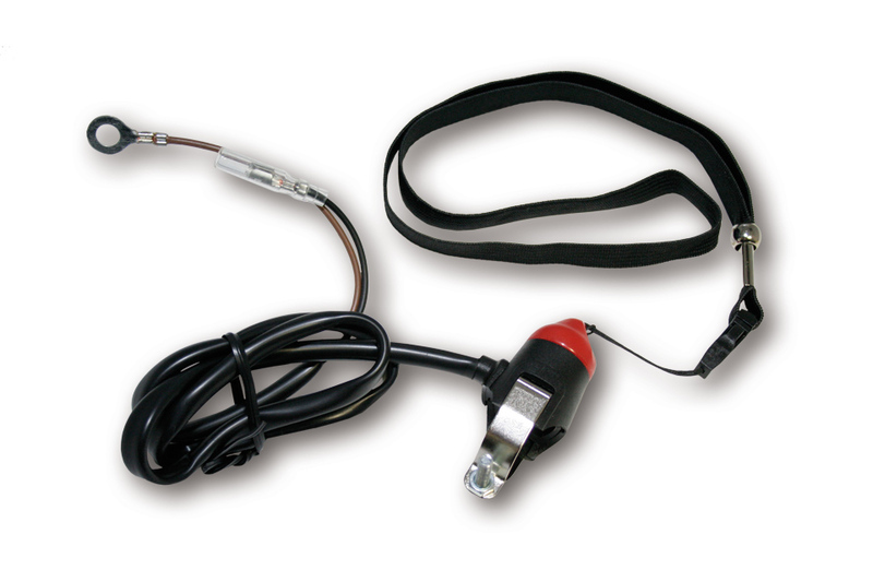 HIGHSIDER slimme noodstopschakelaar universeel, met magnetisch circuit + rubberen band, dichterbij type, waterdicht