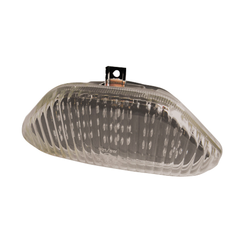 HIGHSIDER smart LED TailLight Black Suzuki Style, E-Approved (1pc)