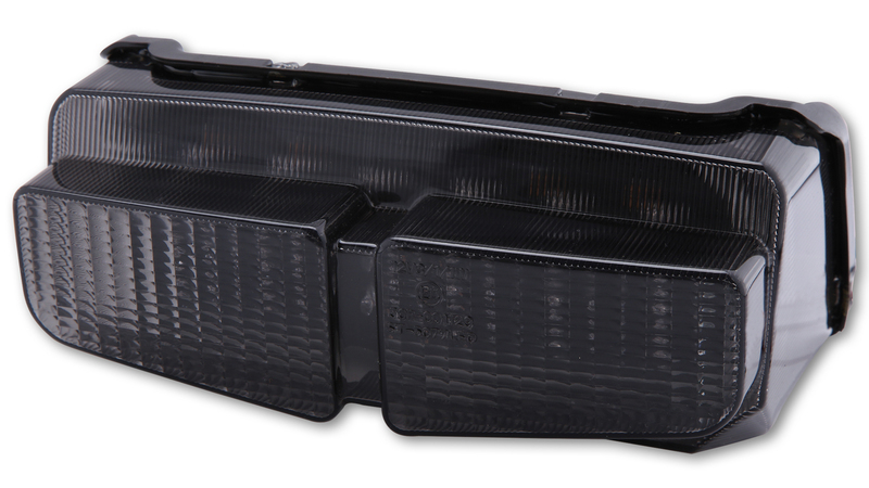 HIGHSIDER smart LED Rücklicht schwarz Yamaha Style, E-geprüft (1Stk)