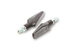 HIGHSIDER Smart Fineline LED 3in1 Indicator Cuerpo de luz trasera combinado Negro / Lente ahumada (Par), Trasero