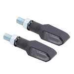 HIGHSIDER smart Namiko-TS LED Luz Trasera/Indicador Negro 3 en 1, Aprobado E (Par)