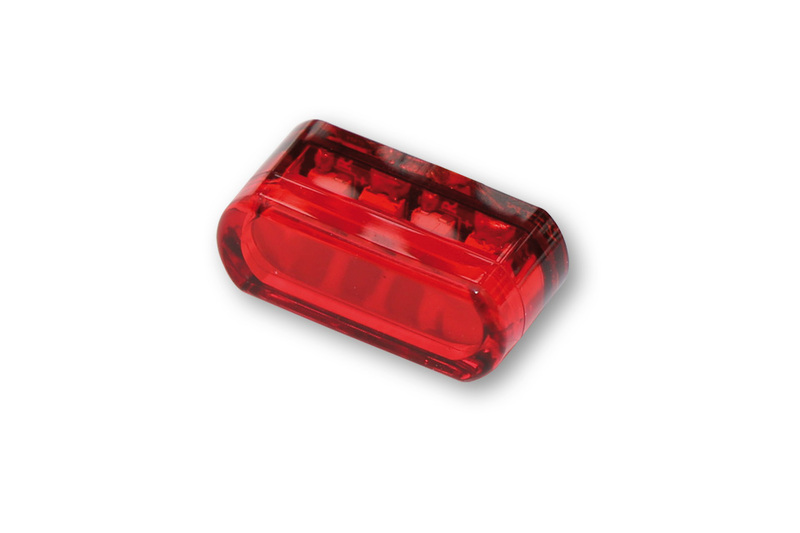 HIGHSIDER smart Module 1 LED TailLight E-Approved (1pc), red