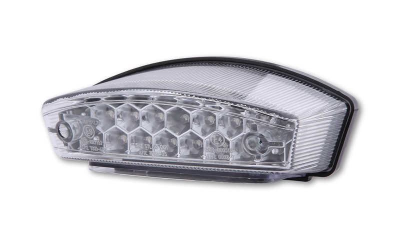 HIGHSIDER smart Monster LED TailLight Preto E-Aprovado (1 unidade)