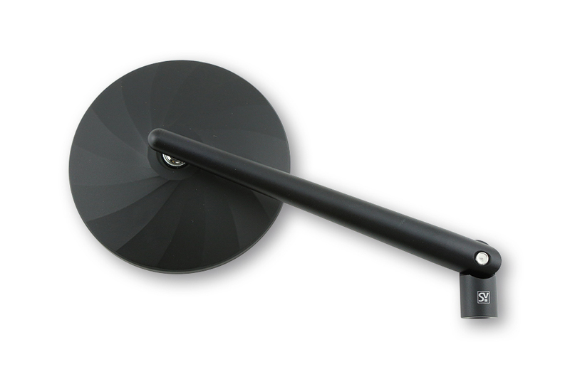 HIGHSIDER smart Lenkerspiegel Ponza Schwarz (1Stk)