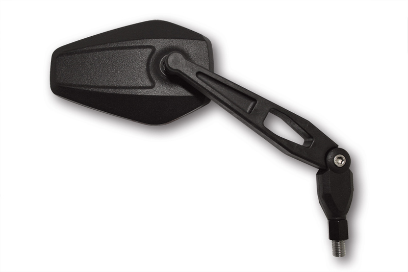 HIGHSIDER smart Handlebar Mirror Booster 2 Black (Pair)