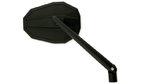 HIGHSIDER smart Styr Spejl Lige Sort (1stk)