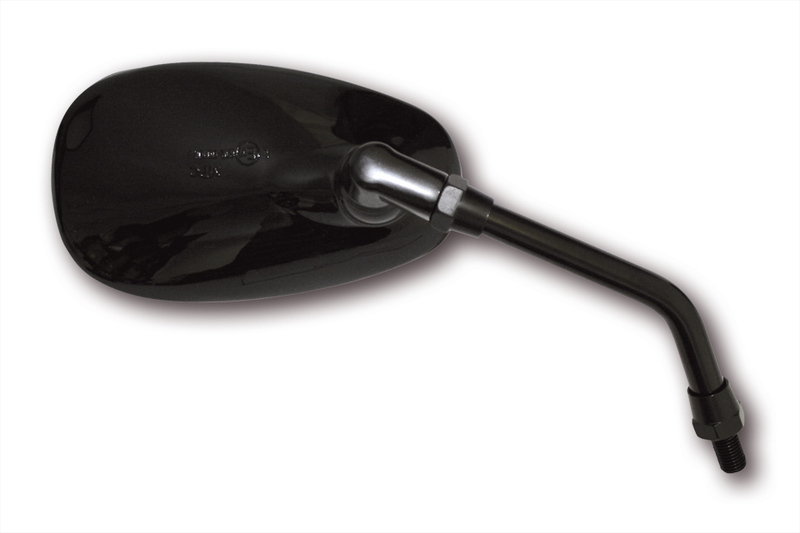 HIGHSIDER smart Specchio Manubrio Virago Nero (1pz)