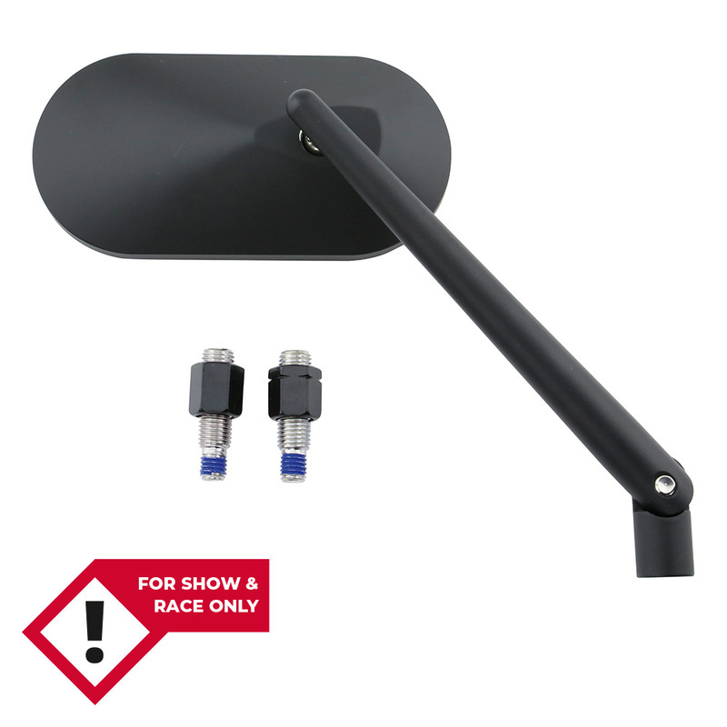 HIGHSIDER smart Ohjaustangon Peili Agila Musta (1kpl)