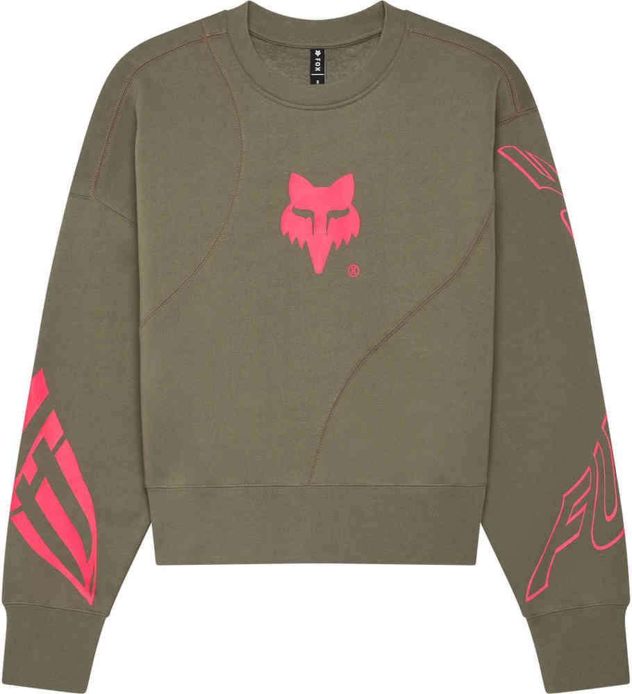 FOX Elevated Oversized Crew Женский пуловер
