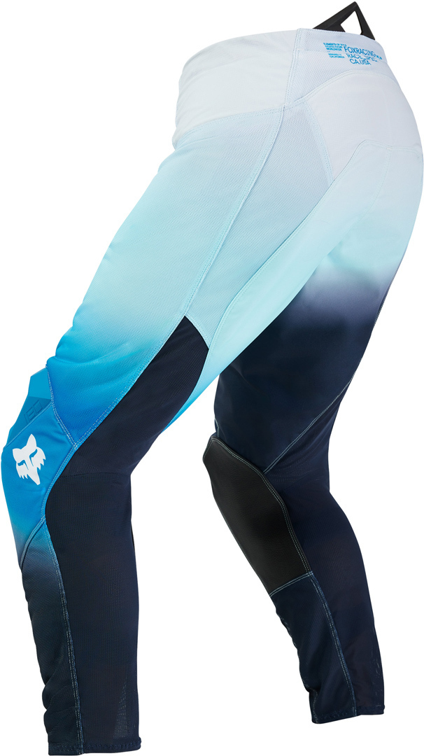 Side view of FOX 180 Air Haze Motocross Pants, blue, Size 34 for Men
