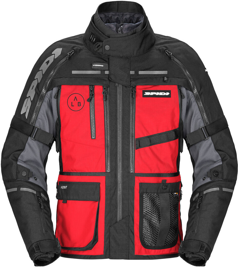 Spidi Hard Track 3 H2Out водонепроницаемая мотоциклетная текстильная куртка